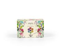 Vayu Tea & Blends - Herbal Teas (assorted box with 4 Ayurveda inspired | 16 individually wrapped pyramid bags (biodegradable)