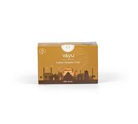 Vayu Tea & Blends - Indian Masala Chai (100% Assam) I Natural Cardamon, Cinnamon & Ginger with Assam Tea I Biodegradle tea bags (20 in a pack) I Real Masala Chai without any artifical flavours I