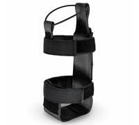 Vazcan® Molle Tactical Bottle Holder | Universal Case for Bottles, Thermos or Bottles 1 L | Durable Nylon | Secure Fit with Velcro and Drawstring | Ideal Hiking, Airsoft, Outdoor, Black/White