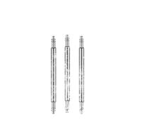 vazzic 2.5mm Spring Bar Link Pins Compatible With 20mm/22mm/24mm Watch Strap Diver's Fat Spring Bars Spring Bars Repair Tool Watchmaker Men's Watch (Color : 4PCS, Size : 22 mm)