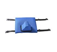 VAZZIC Wheelchair Seat Pad, with removable pommel, Cushion for Patients Positioning Tool (Blue)