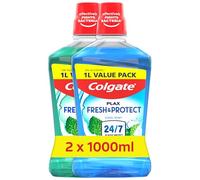 VB - Colgate Plax Cool Mint Mouthwash 1L + Plax Soft Mint Alcohol Free* Mouthwash 1L
