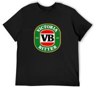 Vb New Victoria Bitter Beer Hangover Drunk Party Men's T-Shirt Unisex Black Tee Clothing