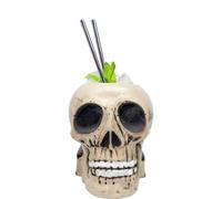VB VIN BOUQUET FIA 1402 Skull Cup 750ml for Cocktails - Unique and Spacious Design for Drinks and Decoration