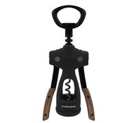 VB VIN BOUQUET FID 1304 Wing Corkscrew with Wooden Handle, Made of Stainless Steel, Elegance and Precision with Every Corkscrew