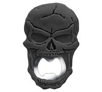 VB VIN BOUQUET FID 1428 Skull Bottle Opener in Black - Original and Sturdy Design for Beer and Soft Drinks