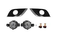 Vbbrswaad Fog Lights For Nissan Sunny For VERSA Sedan ALMERA N17 2014-2018 Led Fog Light Daytime Running Lamp DRL Daylight Waterproof 12V(Led Yellow)