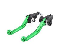 Vbbrswaad for Kawasaki for KLX 140 2008-2022 for KLX 140L for KLX 140G Motorcycle Accessories Dirt Bike Handles Black Green Pivot Brake Clutch Lever Motorcycle Brake Lever(Green)