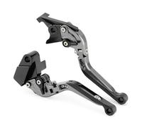 Vbbrswaad for Kawasaki for ZX6R for ZX636 for ZX10R for Z750R for Z1000 for NINJA1000 Adjustable Folding Extendable Brake Clutch Lever Motorcycle Hand Controls Motorcycle Brake Lever(Titanium)