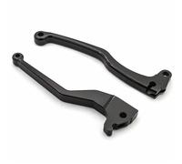 Vbbrswaad for TTR125 for XT660 R/S for YBR125 for FAZER for YBR DT 125 for YFM 350 660 700 for Banshee 350 190mm CNC Aluminum Motorcycle Brake Clutch Lever Motorcycle Brake Lever(Black)