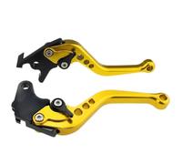 Vbbrswaad for YZF600R for Thundercat for YZF 600R 1999 2000 2001 2002 2003 2004 2005 2006 2007 Adjustable Racing Motorcycle Brake Clutch Levers Motorcycle Brake Lever(Golden Long)