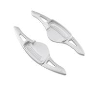 Vbbrswaad Steering Wheel Paddle for Hyundai for Genesis for DH 2014 2015 2016 2017 G80 2018 2019 2020 1Pair Steering Wheel Shift Paddle(Silver)