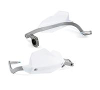 Vbbrswaad Trunk Hydraulic Lever for Kawasaki KX250 for Suzuki RMZ250 RM125 DR650SE Handguard Motorcycle Hand Handlebar Handle Bar Guards Dirt Pit Bike Hand Guard(White)