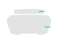 Vbbrswaadtp Motorcycle Instrument Film For Ducati For XDiavel (S) 2016-2023 For Diavel 1260 1260s 2019-2022 Motorcycle Dashboard Screen Protector Instrument Film Dashboard Screen Protector(4pcs)