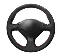 VBCXGV Black Suede Car Steering Wheel Cover Hand-stitched, For Honda S2000 2000-2008 Civic Si 2002-2004 Acura RSX Type-S 2005