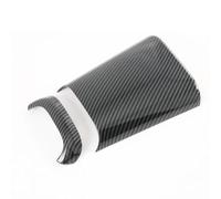 VBCXGV Car Armrest Rear Seat Air Vent Outlet Cover Trim Carbon Black Stickers Interior, For Honda Fit Jazz 2020 2021 2022