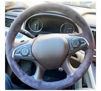 VBCXGV Car Steering Wheel Cover Accessories Hand Sewing Black Suede, For Buick Lacrosse 2015-2018 / Enclave CXL 2018