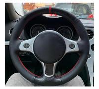 VBCXGV Car Steering Wheel Cover Carbon Black Leather, For Alfa Romeo 159 2005-2012 Brera Spider Sportwagon 2006-2011