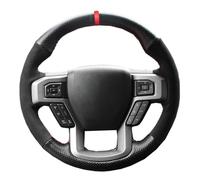 VBCXGV Car Steering Wheel Cover Leather Suede, For Ford F-150 F150 King Ranch Lariat Platinum XL XLT 2015 2016 2017 Volant