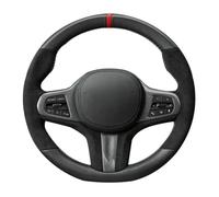 VBCXGV Car Steering Wheel Cover Suede Leather, For MSport G30 G31 G32 G20 G21 G11 G12 G14 G15 G16 X3 G01 X4 G02 X5 G05 X7 G07