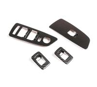 VBCXGV Car Window Glass Lifting Switch Frame Cover Decoration Sticker Trim ABS Interior, For 1 Series E81 E87 2007-2011
