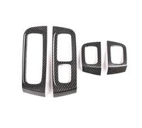 VBCXGV Car Window Lift Switch Button Frame Cover Trim Decorative Accessories, For Porsche Panamera 2017-2020