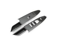 VBCXGV Carbon Black Car Window Glass Lifting Buttons Frame Decoration Cover Trim LHD Styling, For 7 Series G11 G12 2023