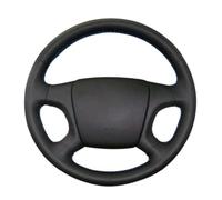 VBCXGV Hand Sew Black leather Car Steering Wheel Cover, For Skoda Octavia Octavia a5 a 5 Superb 2012 2013