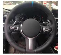 VBCXGV Hand Sewing Black Leather Car Steering Wheel Cover, For F87 M2 F80 M3 F82 M4 M5 F12 F13 M6 F85 X5 X6 F33 F30 MSport