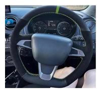 VBCXGV Hand Sewing Leather Suede Car Steering Wheel Cover, For Seat Ibiza(6J)(FR/CUPRA) 2012-2015, For Mii FR 2013-2020
