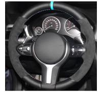 VBCXGV Hand Sewn Suede Leather Car Steering Wheel Cover, For F87 M2 F80 M3 F82 M4 M5 F12 F13 M6 F85 X5 MF86 F33 X6 MF30 MSport