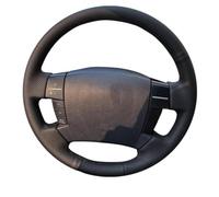 VBCXGV Hand-stitched Black Leather Car Steering Wheel Cover Accessories Interior, For Old Toyota MARK X REIZ