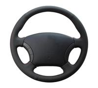 VBCXGV Hand-Stitched Black Leather Car Steering Wheel Covers, For Great Wall Haval Hover H3 H5 Wingle 3 Wingle 5
