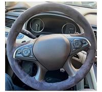 VBCXGV Hand-stitched Black Suede Car Steering Wheel Cover, For Buick Lacrosse 2015-2018 Enclave CXL 2018