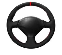 VBCXGV Hand-stitched Black Suede Car Steering Wheel Cover, For Honda S2000 2000-2008 Acura RSX Type-S 2005 Civic Si 2002-2004