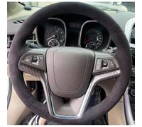 VBCXGV Hand-stitched Car Steering Wheel Cover Black Suede, For Chevrolet Malibu Crekor Cruze Camaro