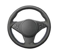 VBCXGV Hand-Stitched Car Steering Wheel Cover Leather, For 5 6 Series E60 E61 Touring 545i 550i E63 Coupe E64 630i 650i 03-10