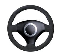 VBCXGV Hand-stitched Suede Car Steering Wheel Cover, For Audi A2 8Z A3 8L Sportback A4 B6 Avant A8 A6 C5 D2 TT 8N S3 S4 R