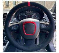 VBCXGV Hand-stitched Suede Car Steering Wheel Cover, For Audi A3 8P Sportback A4 B8 Avant A5 8T A6 C6 A8 D3 Q7 8R Q5 4L S4 S3