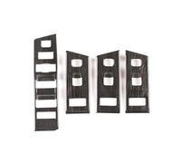 VBCXGV LHD Car Window Lift Switch Buttons Frame Cover Trim ABS Chrome Interior, For Range Rover Evoque L551 2020
