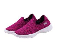 VBEDKDEB Casual Shoes Men's Slippers Breathable and Comfortable Sports and Leisure Shoes with Soft Sole for Men Women Handball Shoes, red, 9 UK