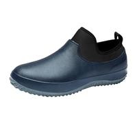 VBEDKDEB Casual Shoes Mens Slippers Mens Chef Shoes with Toe Protector for Work Solid Color Fashion Casual Shoes Sneakers, blue, 9.5 UK