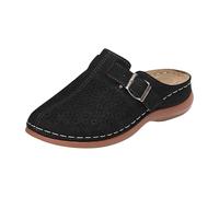 VBEDKDEB Orthopaedic Shoes Women's Platform Slippers Clogs Casual Walking Trainers Slip On Slippers Mules Casual Shoes Summer Comfortable Non-Slip Slip-On Shoes, X A Black, 8.5 UK