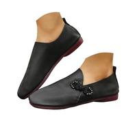 VBEDKDEB Slip On Sneakers Women Casual Shoes Slipper Fashion Floral Flat Shoes for Women Big Toe Retro Mule Shoes Flat Comfortable Women Shoes Fitness Shoes Women, black, 5.5 UK