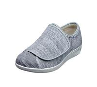 VBEDKDEB Slip On Trainers, Women's Sports Shoes, Running Shoes, Adjustable Unisex Espadrilles without Laces, Easy to Take Off, Soft, Breathable Espadrilles Black Trainers Women, b, 12 UK