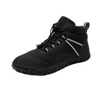 VBEDKDEB Winter Boots Women's Snow Boots Winter Shoes Women's Plush Warm Thick Sole Outdoor Cotton Boots Couples All Five Finger Thick Boots Gothic Boots, black, 8.5 UK