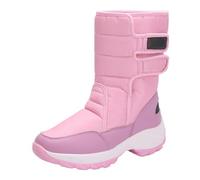 VBEDKDEB Winter Boots Women's Snow Boots Winter Shoes Women's Winter Plush Plus Size Cotton Shoes Umbrella Cloth Splash Water Padded Thickened Warm Snow Boots Cotton Wellington Boots, pink, 5.5 UK