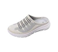 VBEDKDEB Women's Men's Clogs Mules Slip-On Shoes Beach Lazy Breathable Mesh Shoes Casual and Comfortable Women's Shoes Breathable Half Slip Sports Shoes Garden Clogs Trainers Walking Barefoot Shoes