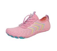 VBEDKDEB Women's Running Shoes, Sports Shoes, Trainers, Outdoor Beach Shoes, Wading Shoes, Breathable Shoes, Non-Slip Hiking Shoes, Casual Mountaineering Shoes, Elegant Trainers for Women, pink, 8 UK