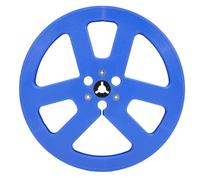 VBESTLIFE 1/4 7 Inch Empty Tape Reel, ABS Universal Open Reel Sound Tape Empty Reel with 6 Windproof Holes for TEAC Studer Reel to Reel Recorders (Blue)